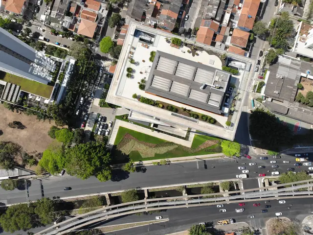 Mapeamento aéreo de bairro